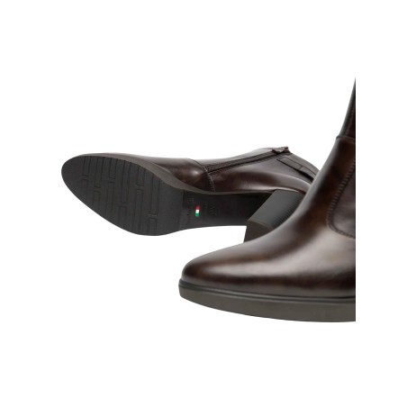 Nero Giardini MANOLETE I617271D Stivaletto Donna Con Tacco Medio e Zip Laterale Caffe