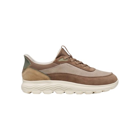 Geox D567MB 00022 C5288 D SPHERICA PLUS Sneakers Donna Slip-in Beige/Lt.Brown