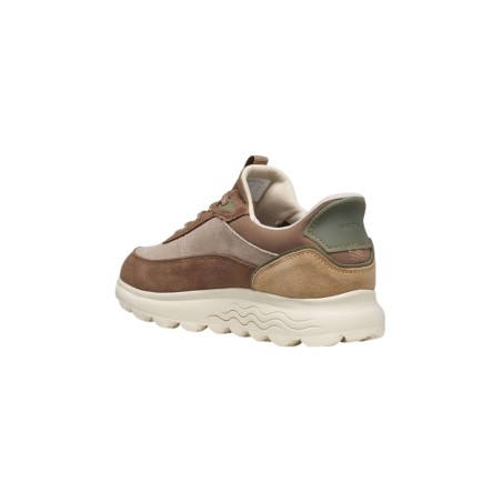 Geox D567MB 00022 C5288 D SPHERICA PLUS Sneakers Donna Slip-in Beige/Lt.Brown