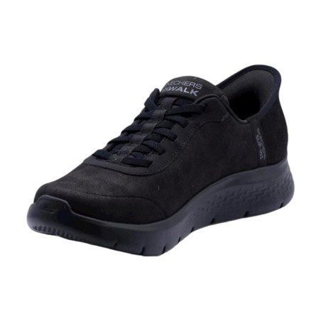 SKECHERS 216326 GO WALK FLEX Smooth Motion Sneakers Uomo Slip-Ins Black