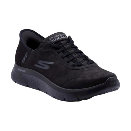 SKECHERS 216326 GO WALK FLEX Smooth Motion Sneakers Uomo Slip-Ins Black