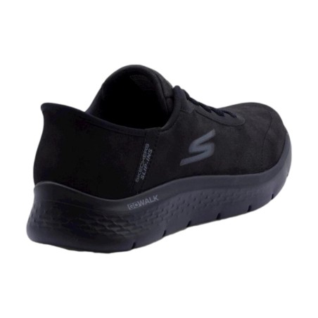 SKECHERS 216326 GO WALK FLEX Smooth Motion Sneakers Uomo Slip-Ins Black
