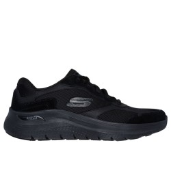 SKECHERS 232702 ARCH FIT 2.0 THE KEEP Sneakers Uomo Stringate Black