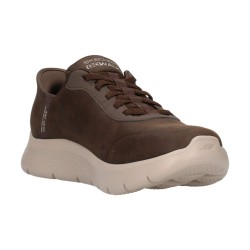 SKECHERS 216326 GO WALK FLEX Smooth Motion Sneakers Uomo Slip Ins Brown 2
