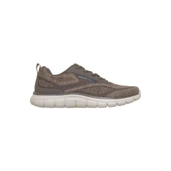 SKECHERS 233064 TRACK POHLTER Sneakers Uomo Stringate Taupe