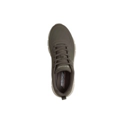 SKECHERS 118110 BOBS B FLEX ARCTIC EDGE Sneakers Uomo Stringate Dark Taupe 2