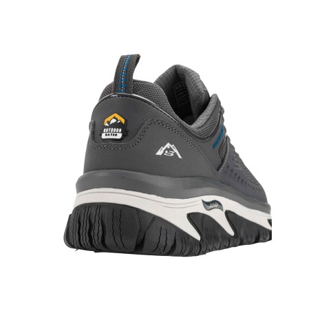 SKECHERS 237333 ARCH FIT ROAD WALKER RECON Sneakers Uomo Stringate Charcoal