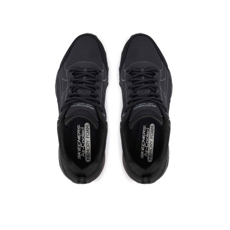 SKECHERS 237672 MAX PROTECT-IRONGUARD  Sneakers Uomo Stringate Black/Charcoal