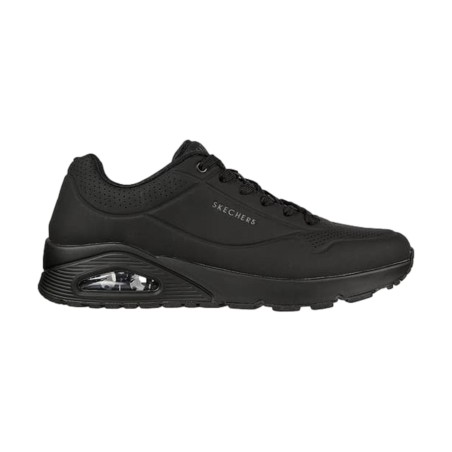SKECHERS 52458 STAND ON AIR Sneakers Uomo Stringate Nero