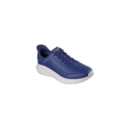 SKECHERS 118305 BOBS SQUAD CHAOS HEEL PREFERRED Sneakers Uomo Con Lacci Elastici Slip-Ins Dark Navy