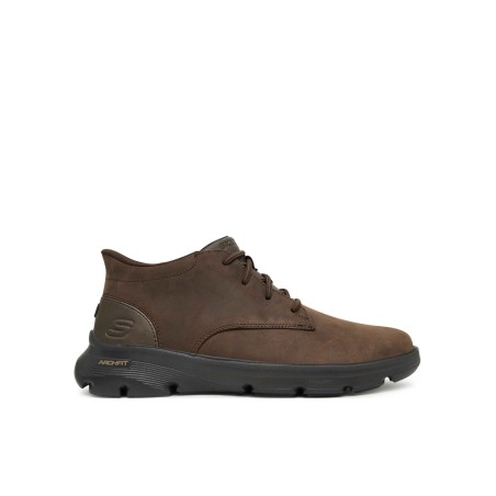 SKECHERS 205514 ARCH FIT GARZA RIDLEY Stivaletto Uomo Stringate sli-Ins Cocoa 