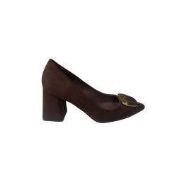 Gold & Gold GP1016 Decolletè Donna Tacco Basso Con Accessorio Caffè