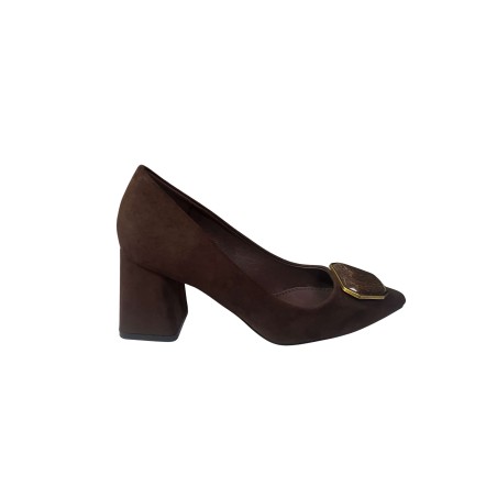 Gold & Gold GP1016 Decolletè Donna Tacco Basso Con Accessorio Caffè