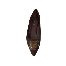 Gold & Gold GP1016 Decolletè Donna Tacco Basso Con Accessorio Caffè 2