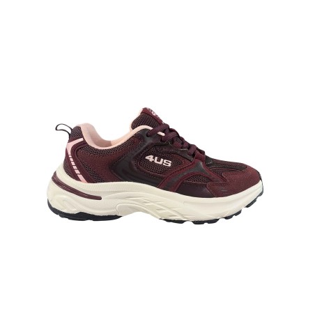 Paciotti 4BX275 Sneakers Donna Stringate Bordeaux