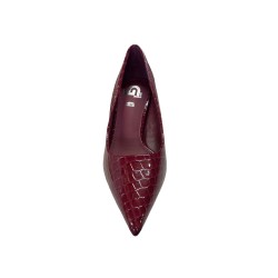 Gold & Gold GD522 Decolletè Donna Tacco Medio In Vernice Bordeaux 2