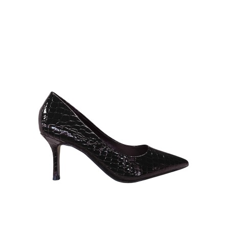 Gold & Gold GD522 Decolletè Donna Tacco Medio In Vernice Nero