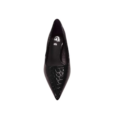 Gold & Gold GD522 Decolletè Donna Tacco Medio In Vernice Nero