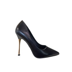 Gold & Gold GP846 Décolleté Donna Tacco Alto Nero