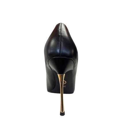 Gold & Gold GP846 Décolleté Donna Tacco Alto Nero