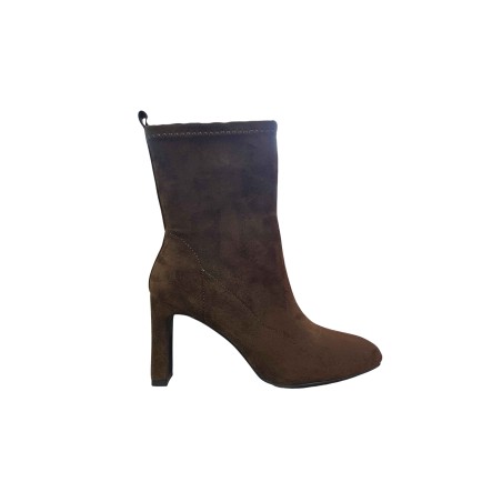 Gold & Gold GY488 Stivaletto Donna Tacco Alto Taupe