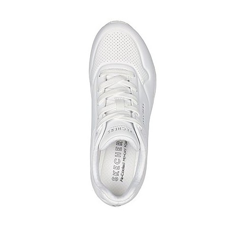 SKECHERS 73690 UNO - STAND ON AIR  Sneakers Donna Stringate White