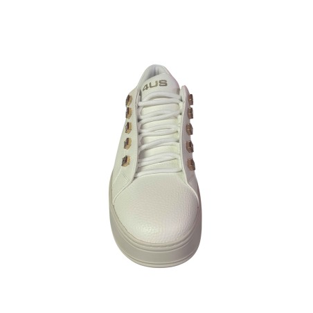 Paciotti 4US 4BX262 Sneakers Donna Platform Stringate Bianco
