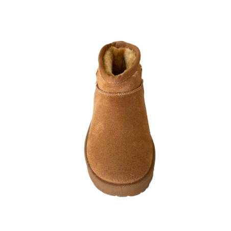 Melania MS 65091 Stivaletti Mammut Bambina Con Catenella e Accessori Camel