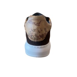 Alviero Martini 1a Classe Z U213 407H Sneakers Uomo Stringate Camoscio Dark Brown 2