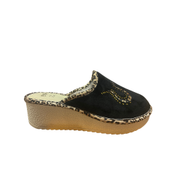 Riposella BASILIA I WC00BX Pantofola Donna Nero