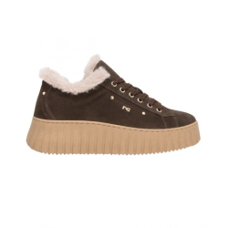 Nero Giardini  AROLD I617510D Sneakers Donna Platform Stringate Testa di Moro