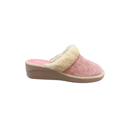 Riposella STELLA I WC03BX Ciabatte Donna Con Pelliccia Rosa