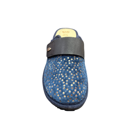Riposella STELLA I WC04BX Ciabatte Donna Con Strappo Blu