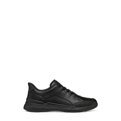 Geox U659KA 000BC C9999 U VITTOUR PLUS Sneakers Uomo Slip-in Con Lacci Elastici Black
