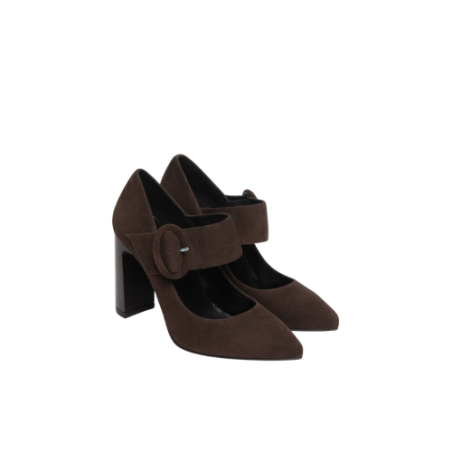 Nero Giardini I617590DE Decolletè Donna Con Fascia Regolabile Testa Di Moro