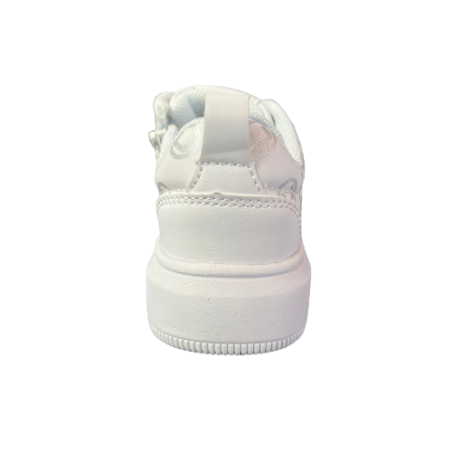 Paciotti 4US K252020 Sneakers Bambina Stringate Con Logo Laterale White