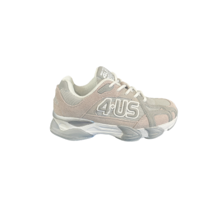Paciotti 4US SF011 Sneakers Bambino Stringate Grey