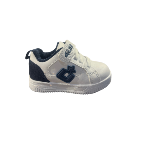 Paciotti 4US K251805 Sneakers Bambina Stringate Con Strappo White Blu