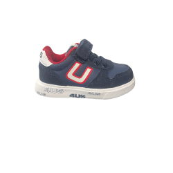 Paciotti 4US K252036 Sneakers Bambina Con Lacci Elastici E Strappo Blu Red
