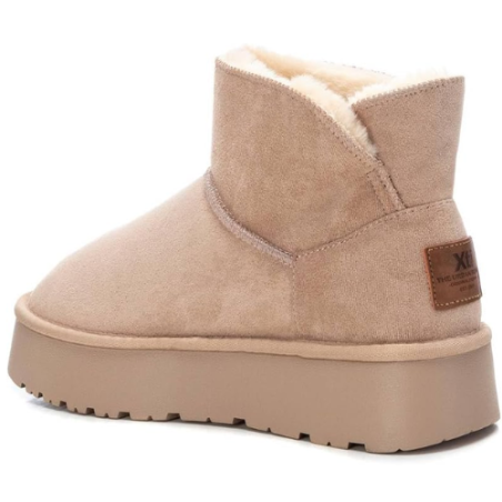 XTI 142197 Stivaletto Donna Gambale Alto Beige