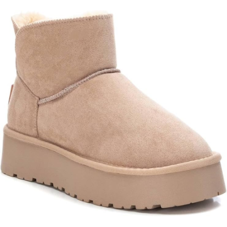 XTI 142197 Stivaletto Donna Gambale Alto Beige