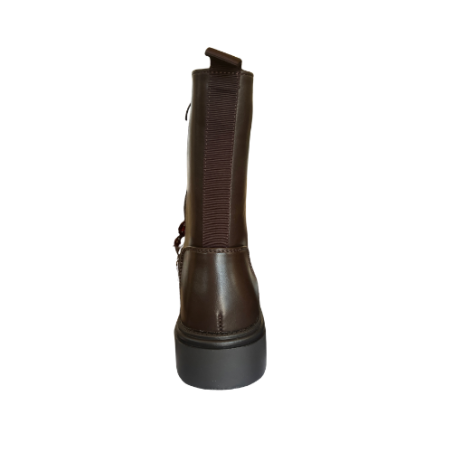 Gold & Gold GW448 Anfibio Donna Con Accessorio Stringate Caffè