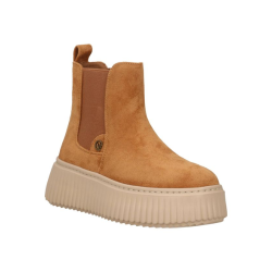 Gold & Gold GR671 Stivaletto Donna Platform Camel