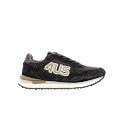 Paciotti 4US 24 450 Sneakers Uomo in Camoscio Stringate Dark Brown