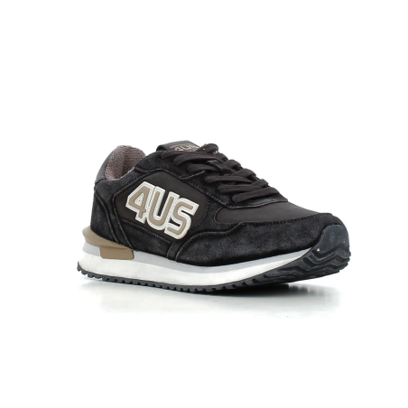 Paciotti 4US 24 450 Sneakers Uomo in Camoscio Stringate Dark Brown