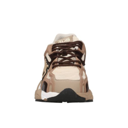 Paciotti 4US 25 902 Sneakers Uomo in Camoscio Stringate Brown Beige