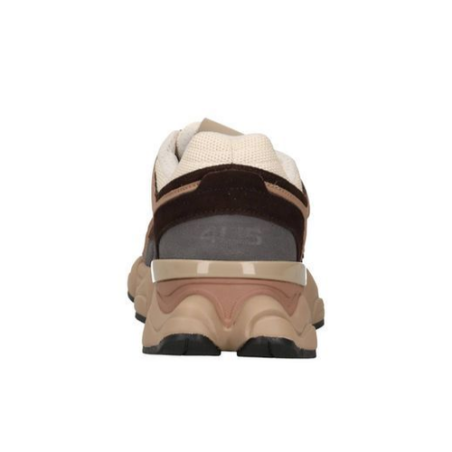 Paciotti 4US 25 902 Sneakers Uomo in Camoscio Stringate Brown Beige