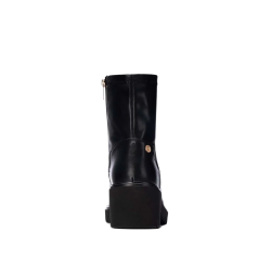 XTI 146356 Stivaletto Donna Tacco Basso Con Zip Laterale Nero 2