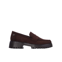 Refresh 176030 Mocassino Donna Eco Camoscio Marrone