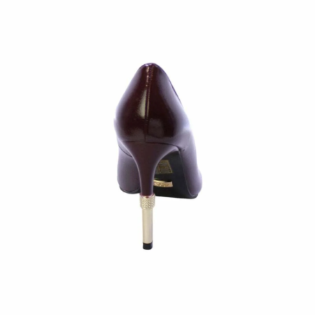 Paciotti 4US 4K2519 Décolleté in Vernice Donna Tacco Alto Con Strass Bordeaux